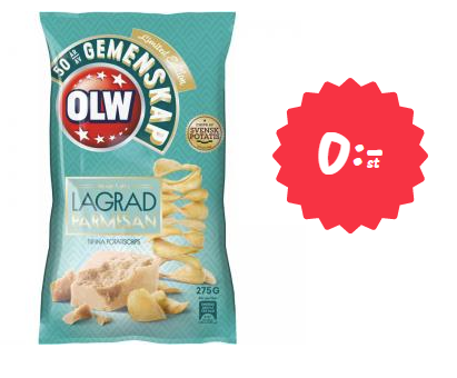 Gratis chips på Matsmart