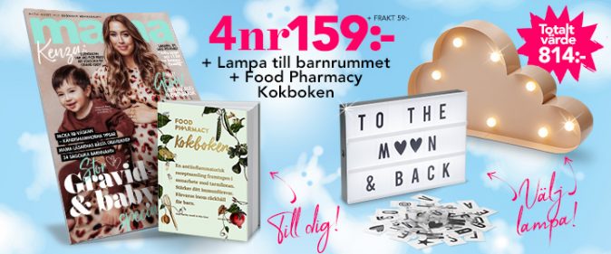 Barnrumsinredning - tidningspremier på köpet